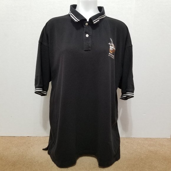 Warner Bros. Studio Store shirt XXL Bugs Bunny Always In Control polo VINTAGE - Picture 1 of 11